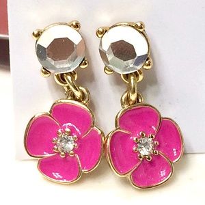 Kate Spade Dangly Flower Earrings